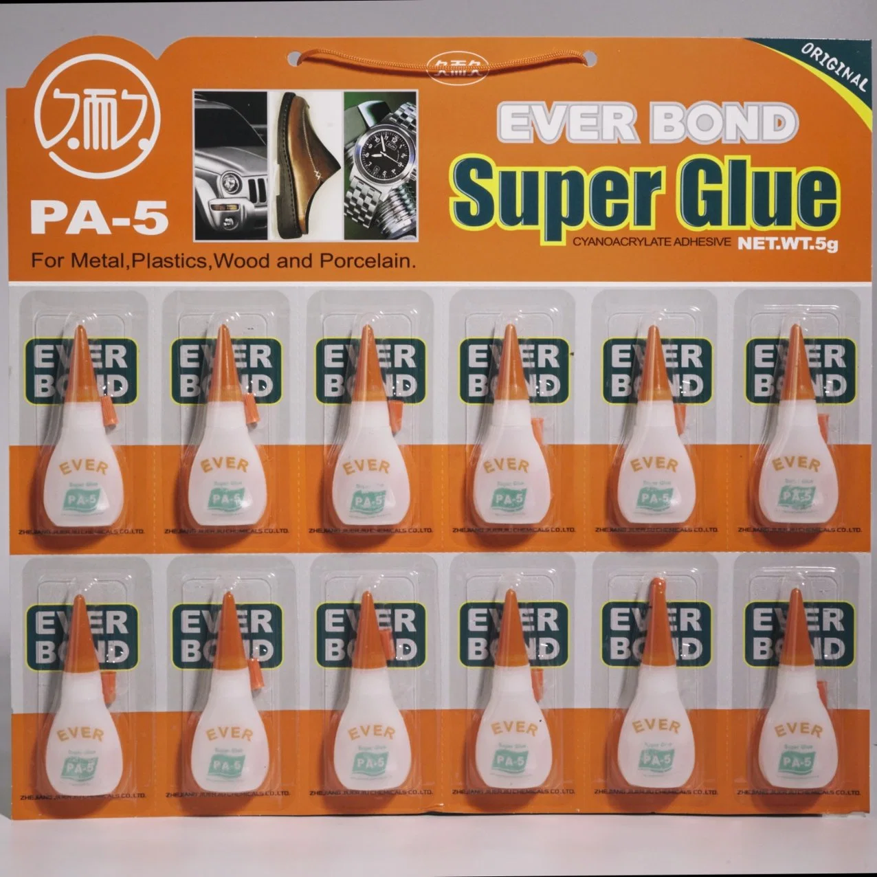 3G Best Super Glue Adhesive 12pk/Card Blister