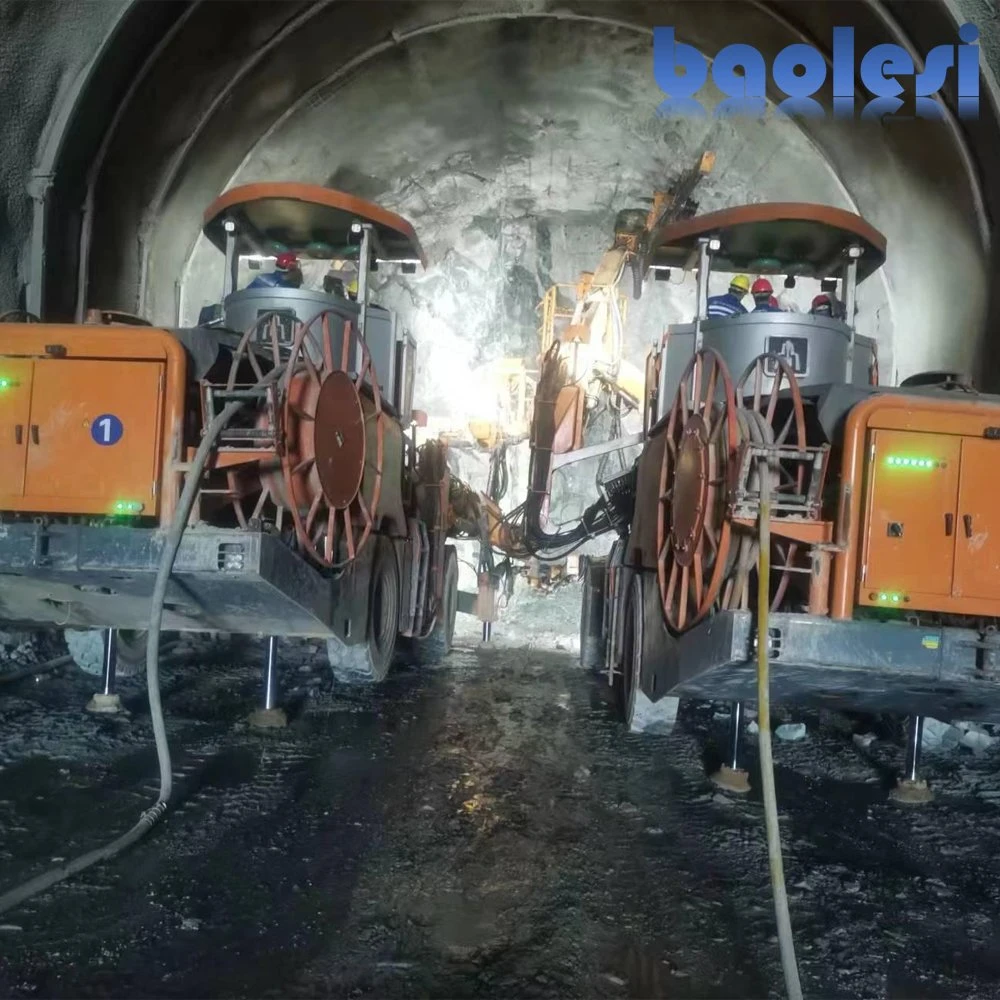 بناء نفق تحت الأرض Multi-Boom Face Rig Tunnel بناء تحت الأرض Storagecavern بناء التطبيق ماكينة الثقب