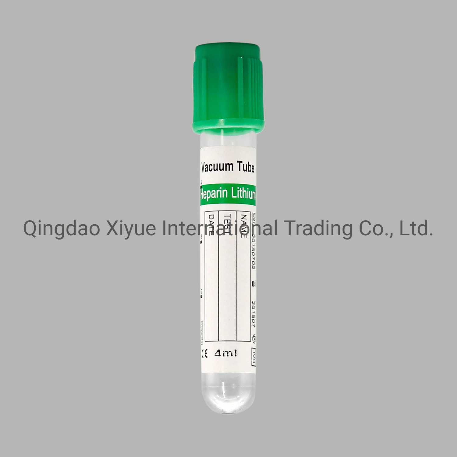 Disposable Medical Blood Collection Tube with Ce