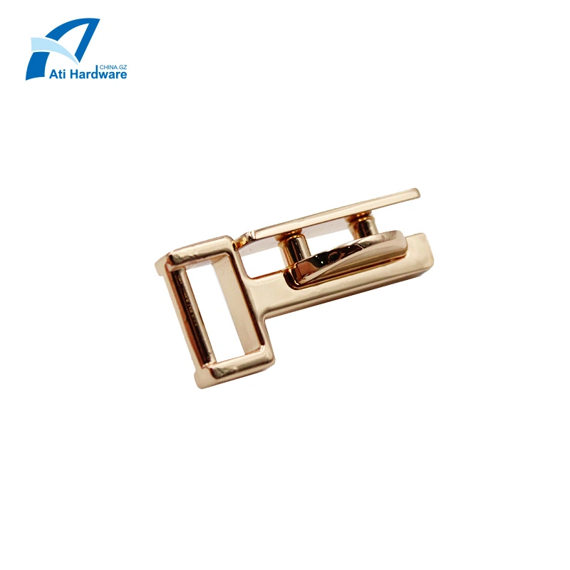 China Design Bag Hardware Decorative Part Metal Handle for Leather Handbag