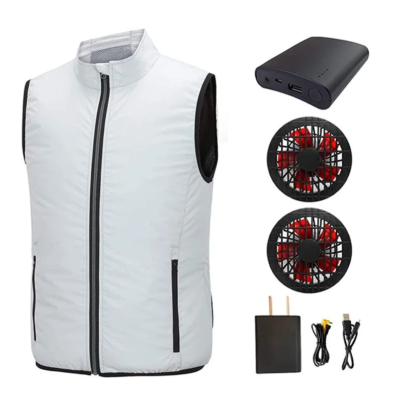 Air Conditioned Clothes 3-Speed Cooling Vest for Men Women Hot Weather Work