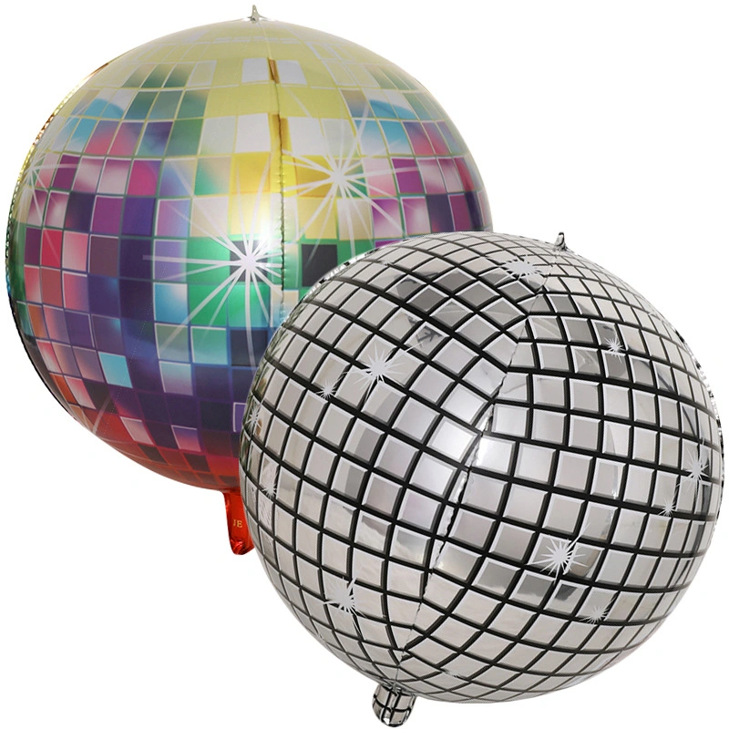 Custom 22 pouces aluminium 4D Parti boule disco ballon