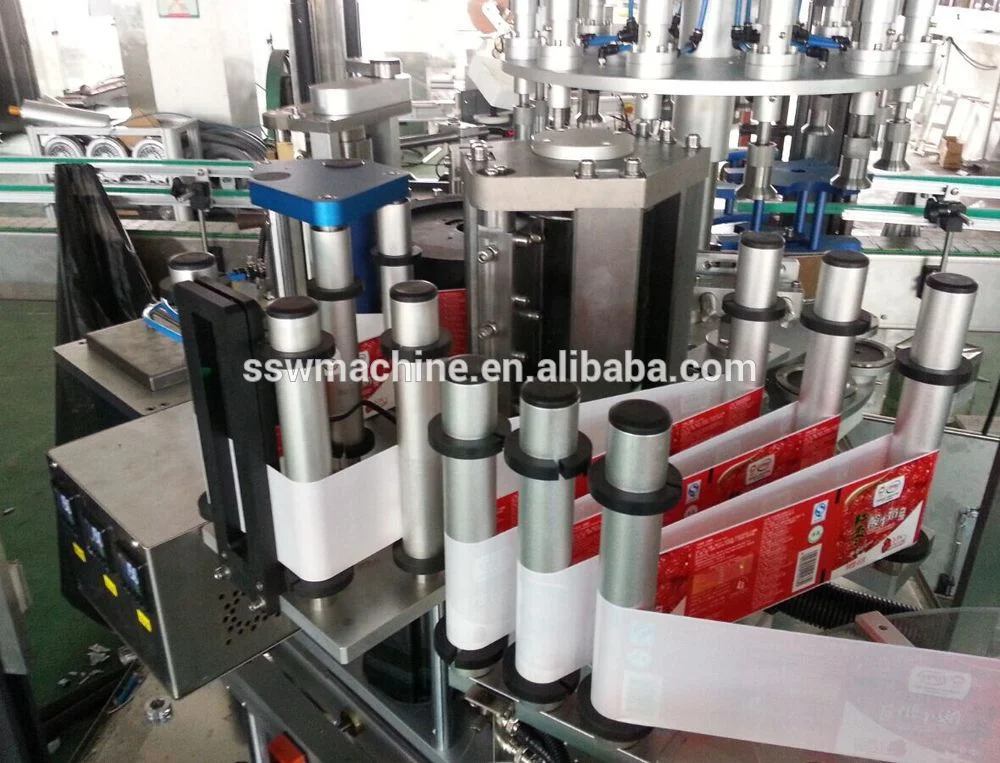 Automatic Rotary Type Hot Melt Glue Labeling Machine