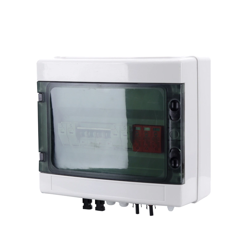 Wsdb-PV2/1 Solar System IP65 2 Inout 1 Output 2 Strings 16A 1000V DC Solar PV Array Distribution Combiner Box