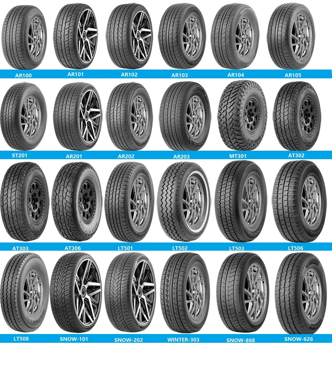 PCR Tyre 205 55r16, UHP Tire 225 40r18, Light Truck Tyre 185r14, SUV Tyre 215 70r16