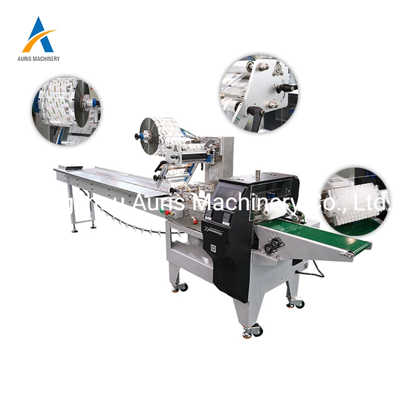 Automatic Feeding Fruit and Fresh Vegetables Melon Fruit and Citrus Pillow Packing Machine