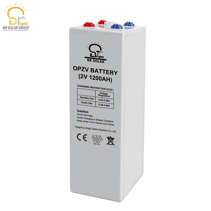 CE&En, RoHS, ISO9001 Br Solar; as Solar Pure Gelled Opzv Battery