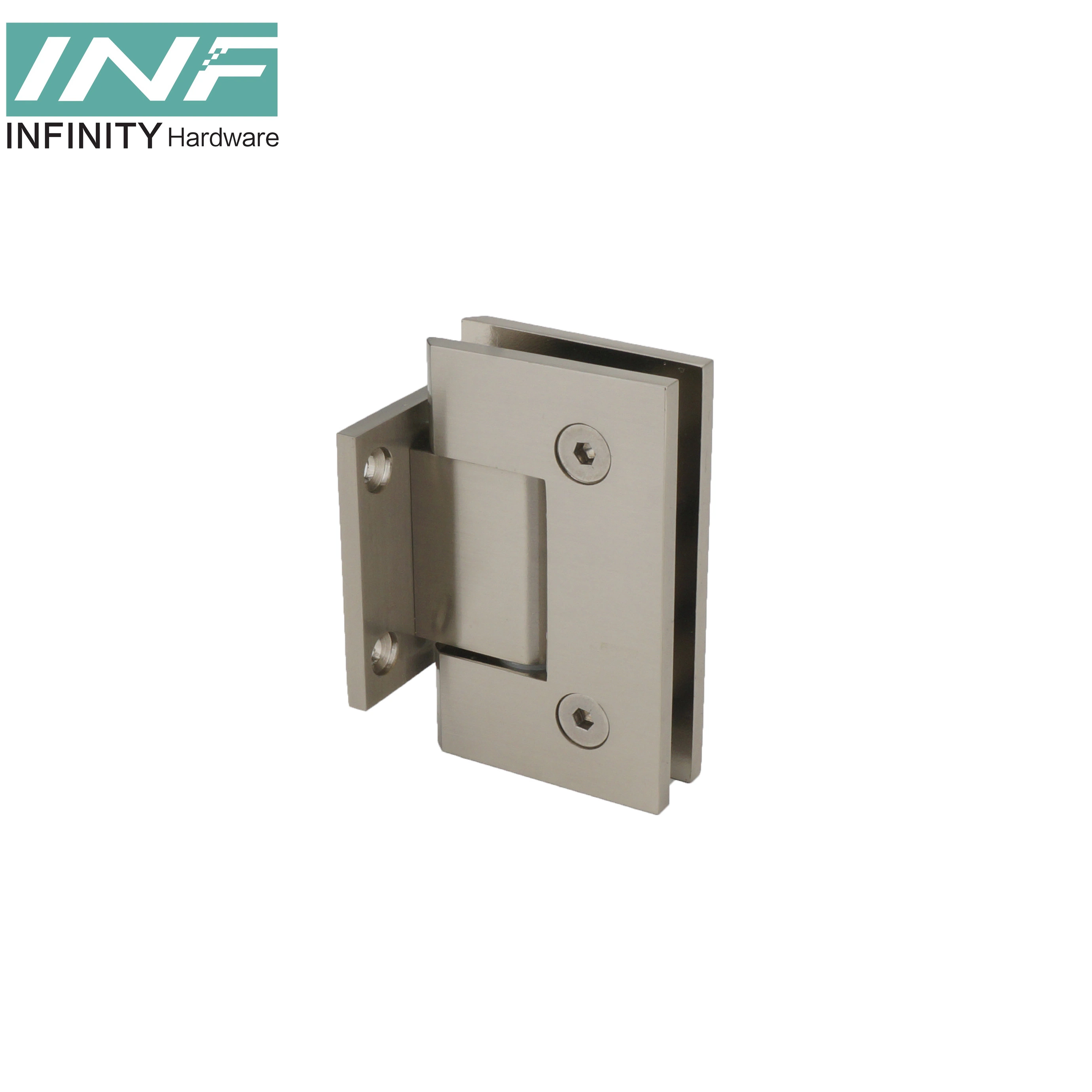 Shower Glass Door 90 Degree Hinge Hardware Stainless Steel Brass Door Hinge Bathroom Accessories