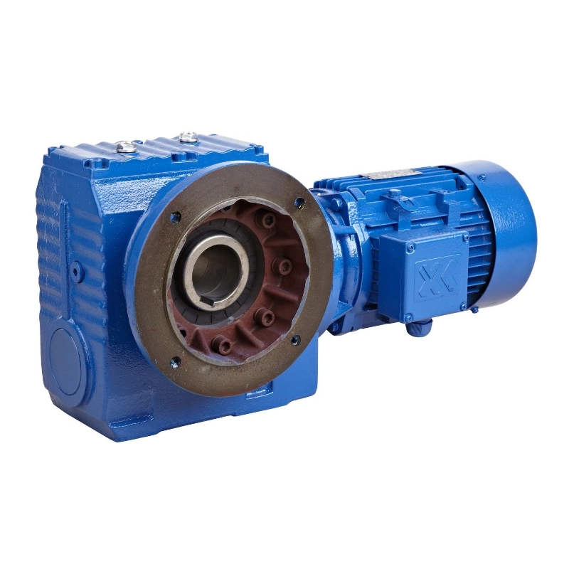 SA Sf Cast Iron Standard Worm Speed Reducer Motor Helical Gear Motor Foot Flange Mounted with AC Motor