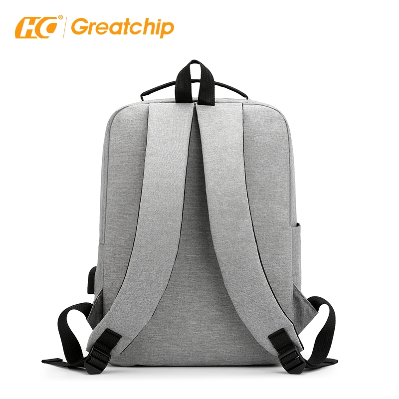 Factory Price Light Weight Waterproof Men Business Backpack USB Port Laptop School Backpack Bag