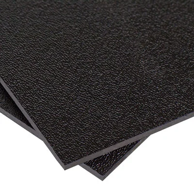 100% Virgin Material Black UV Rated 0.35-7.5mm ABS Thermoforming Sheets of Food Grade Plastic