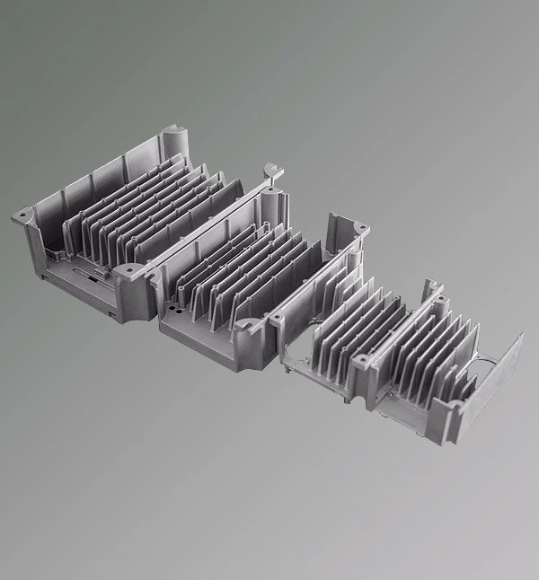 Metal Casting Technology Aluminum Heat Sink for Frequency Converter