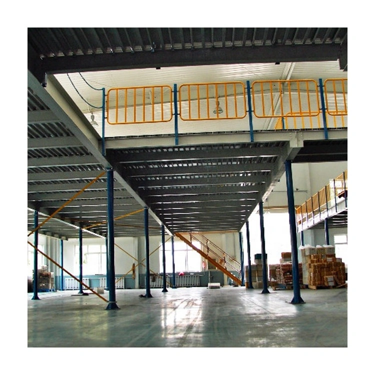 SP002 - entrepôt industriel, structure en acier, système de plancher mezzanine