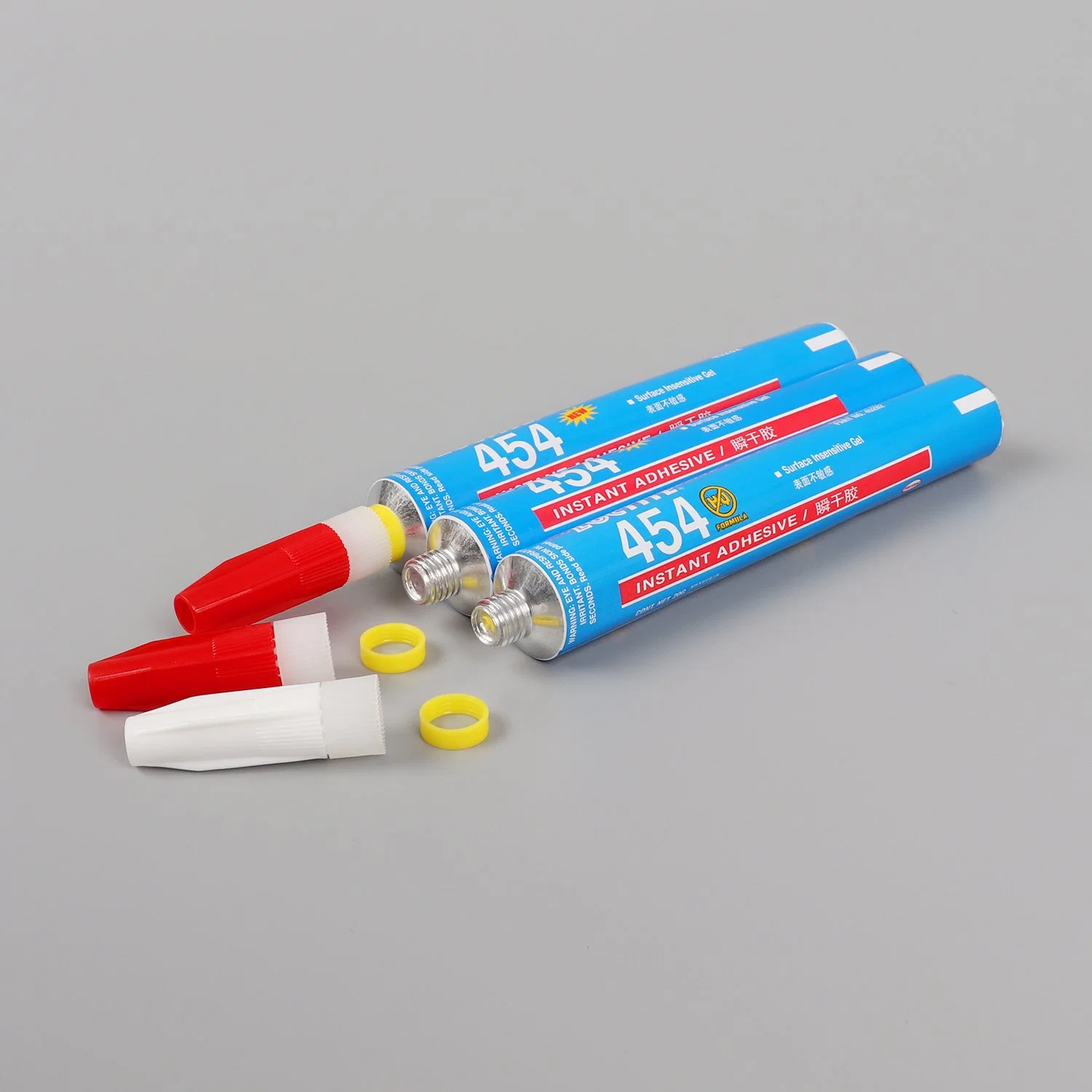 8g 9g 10g Aluminum Super Glue Tube Adhesive Aluminium Tube Packaging