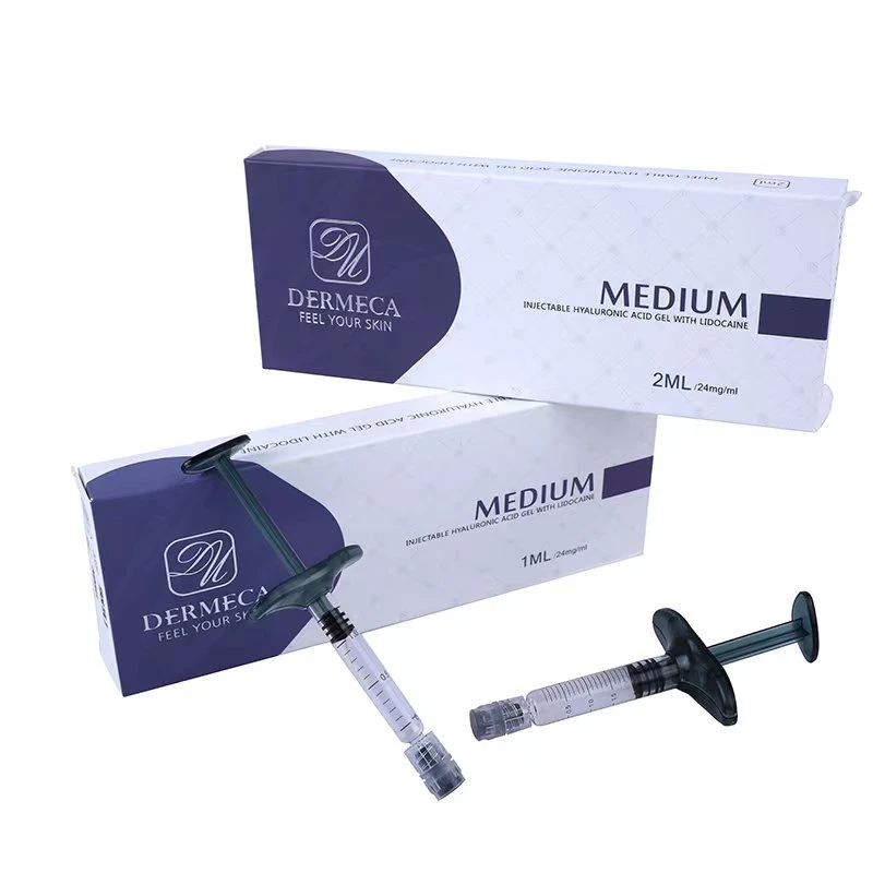 Le nouveau listing Ha Gel Lidocaïne injection peau soutireuse Hyaluronic Acide de remplissage facial wrinkle anti wrinkle acide hyaluronique