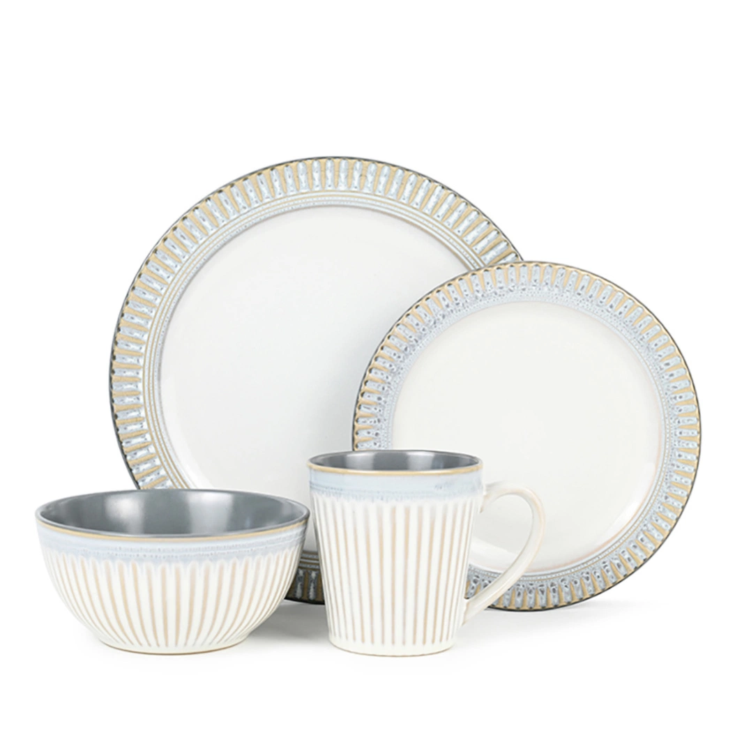 High Quality Wholesale Cheap Ceramic Round Customize Wedding Mug Tea Pakistan Dinnerware Set