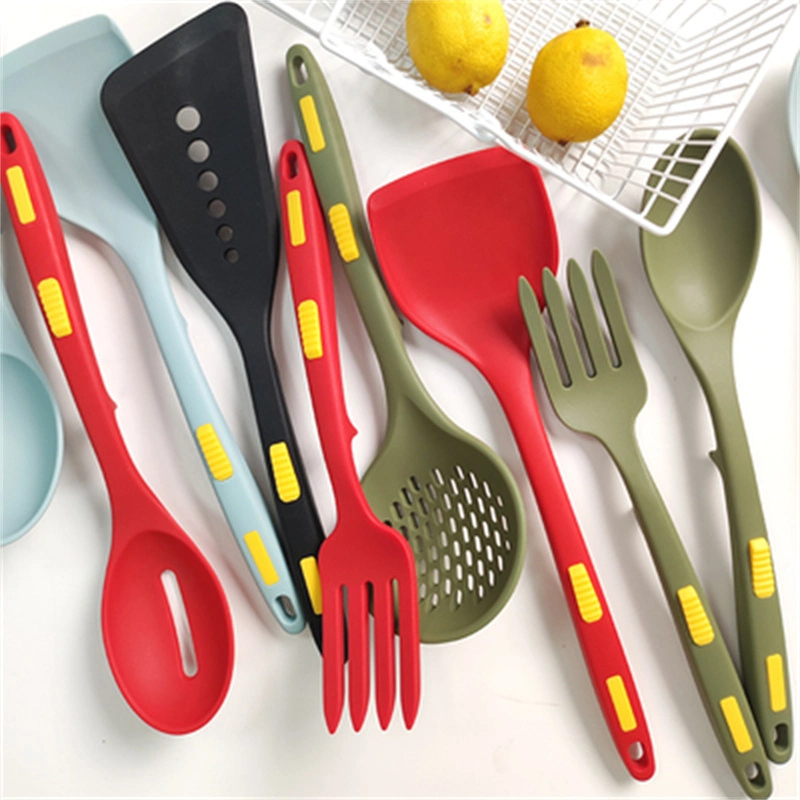 Ultra-Low Food Grade Silicone Shovel Spoon Kitchenware Set BPA Free