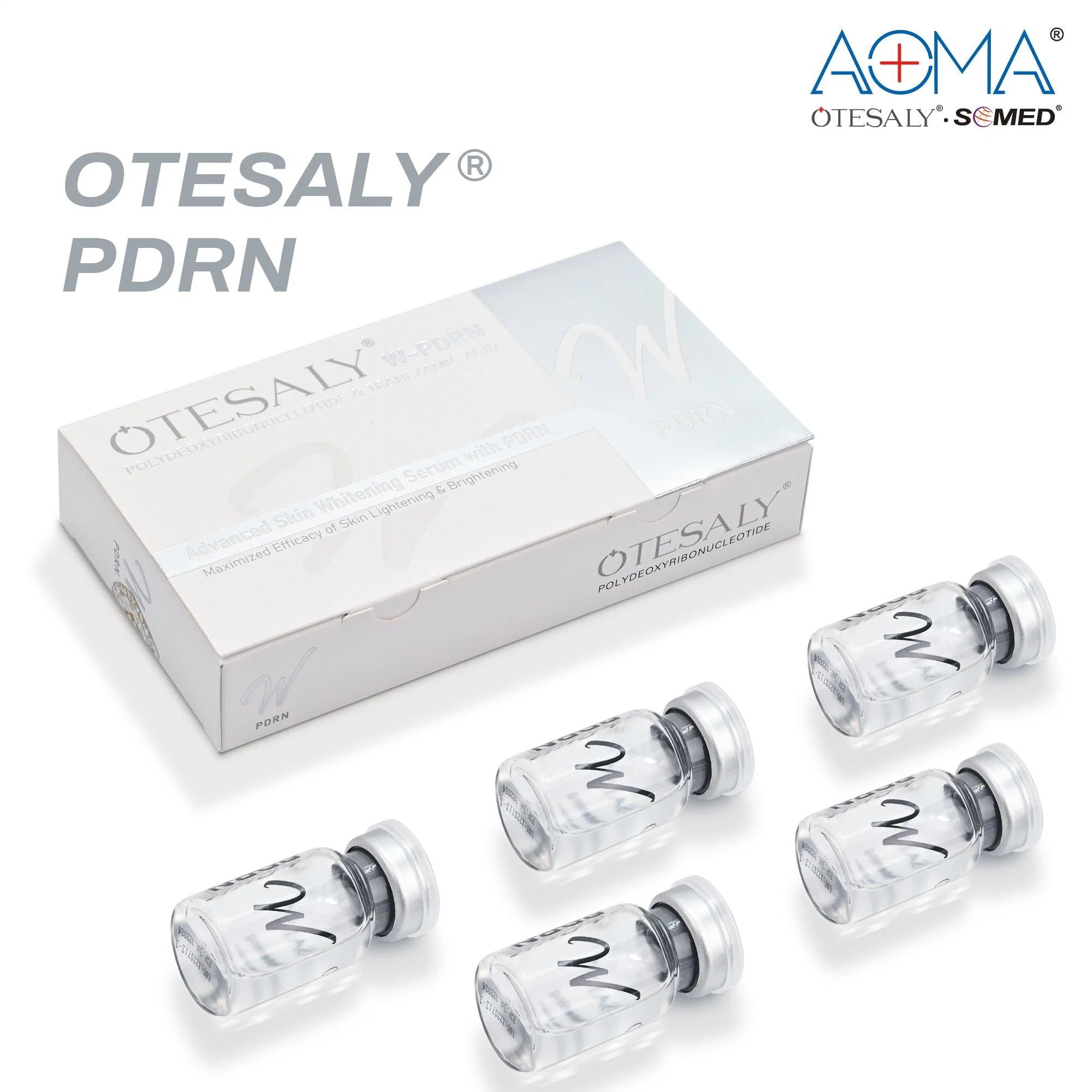 Otesaly Precio piel blanqueando suero Pdrn Beauty Injection líquido Hialurónico Solución de Mesoterapia con Vitamina C ácida