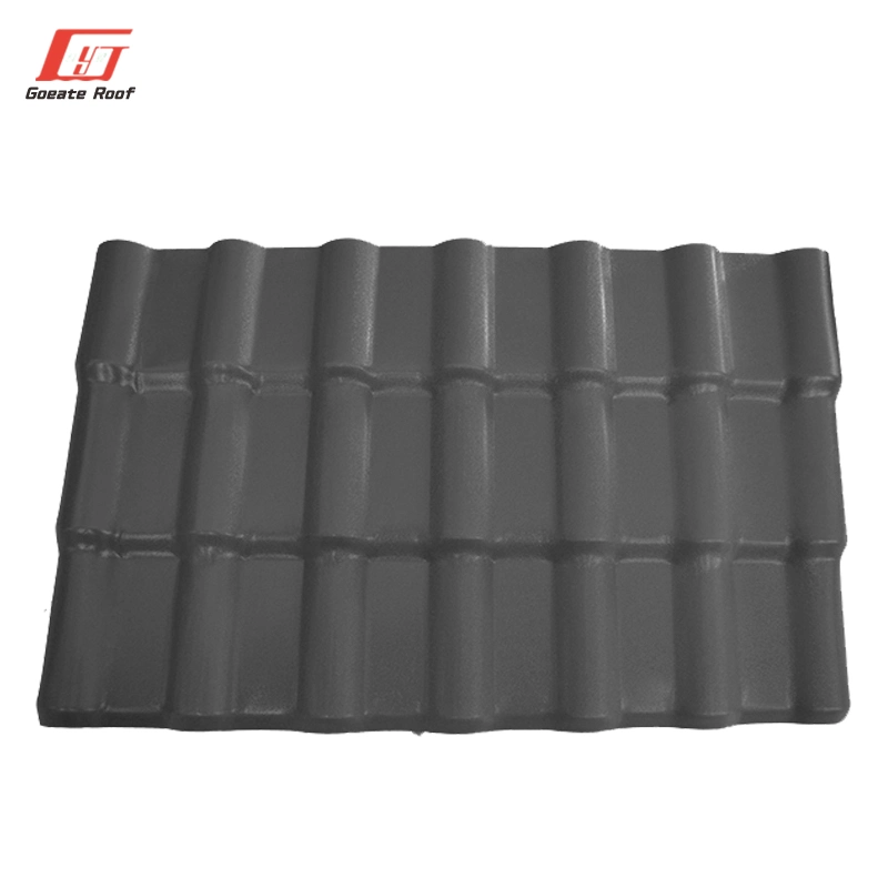 Wholesale Lightweight Roof Tile ASA Color Coated Plastic Roofing with Cheap Price