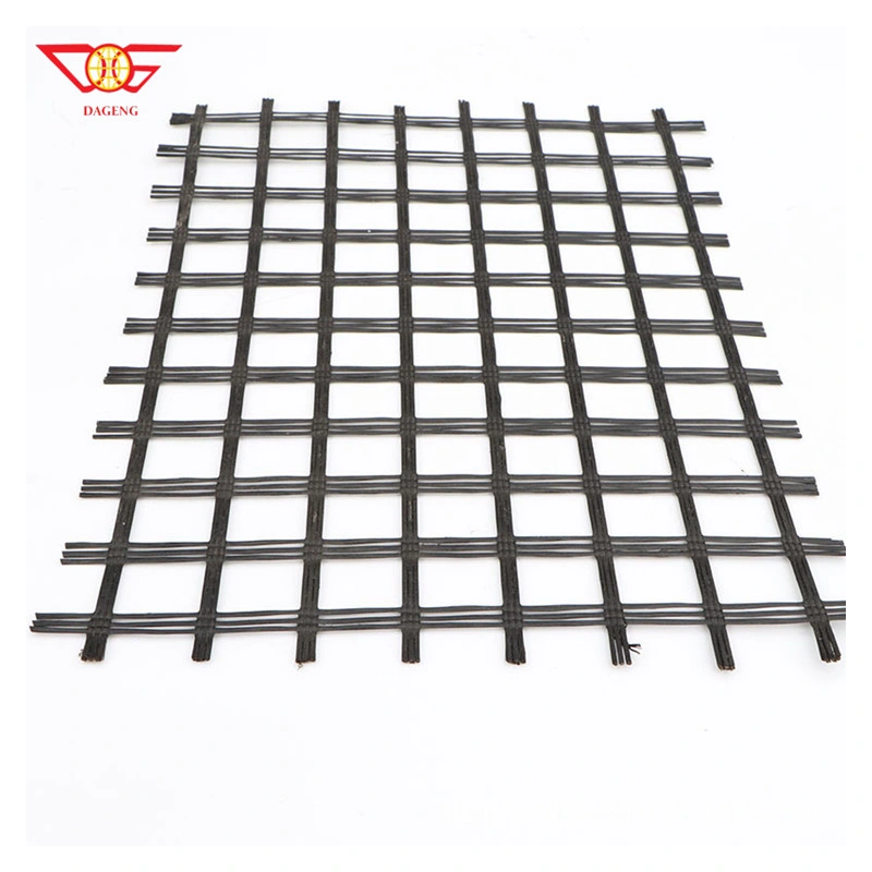 Manufacturer CE ISO9001 Fiberglass Geogrid Factory for Driveway Road Reinforcement Construction Sold