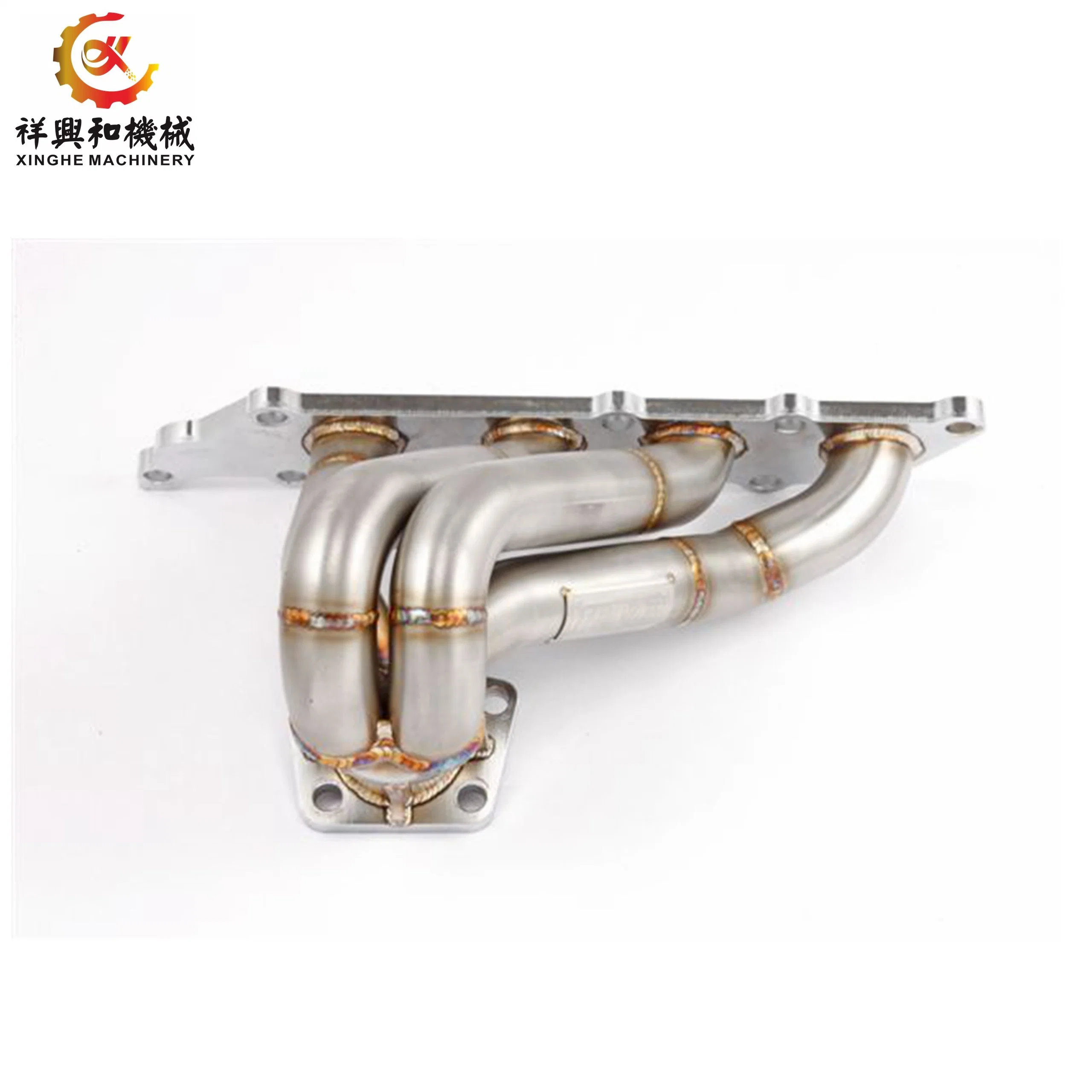 OEM Aluminum Engine Parts Sand Casting Auto Parts Manifold Exhaust