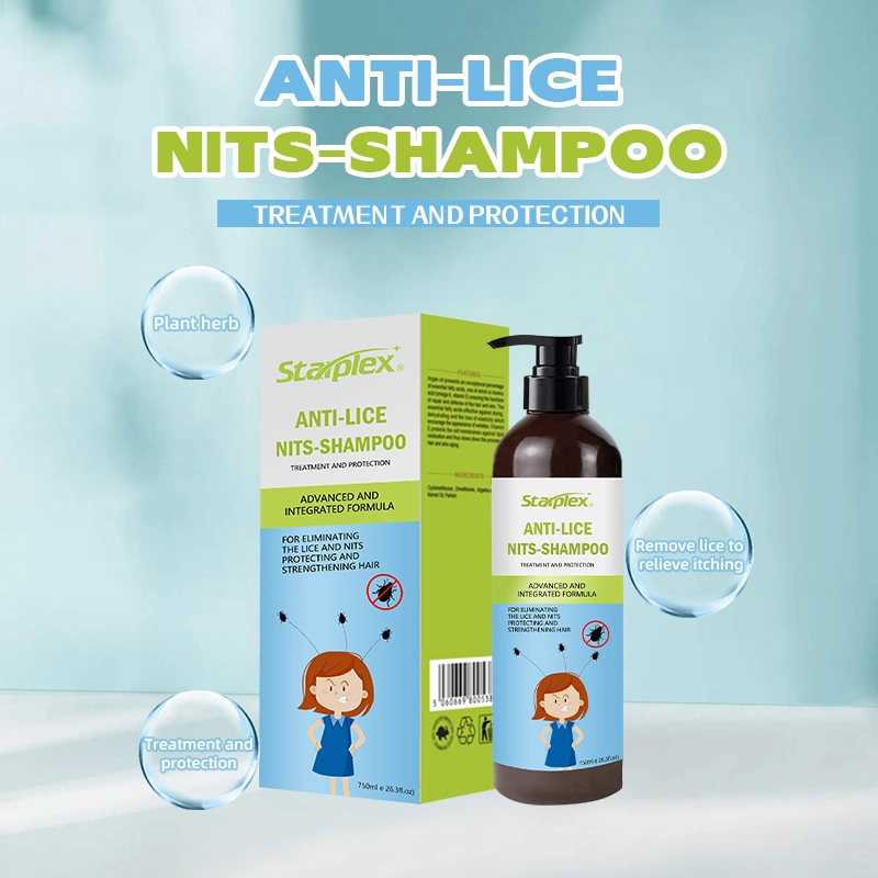 Vente en gros Starplex sulfate libre Herbal doux cheveux soin du cuir chevelu anti-Dandruff Shampooing pour enfants anti-poux clarifiant