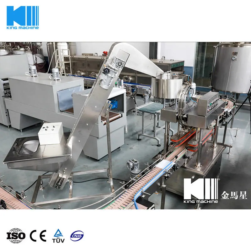 Plastic Bottle Shampoo Filling and Packing Line