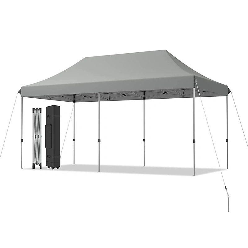 Portable Folding Canopy 10X20 FT Pop up Canopy Tent, Easy Set-up Outdoor Commercial Instant Tent