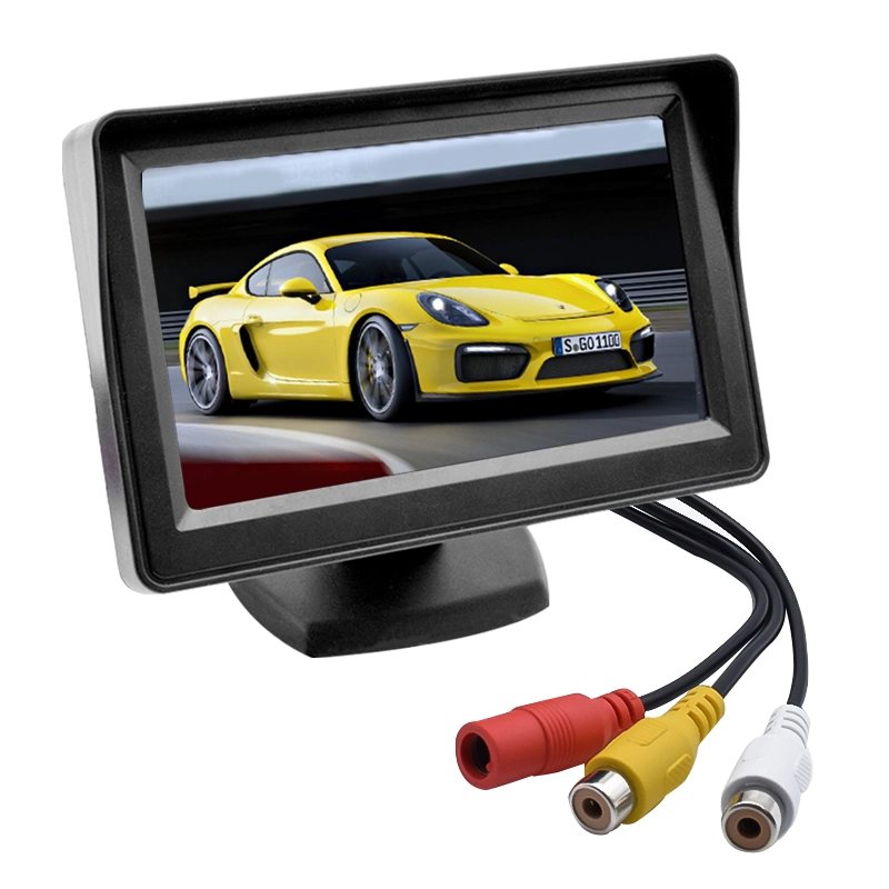 4.3 Inch Portable 1080P Retrovisor Monitor de automóveis de aluguer de câmara