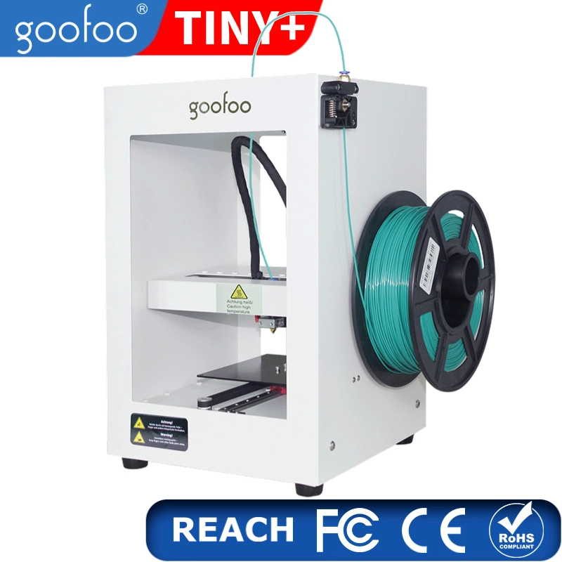 Newest Compact Desktop Fdm 3D Printer of Full Assembly and Removable Magnet Mat to Print with 1.75mm 3D Filament