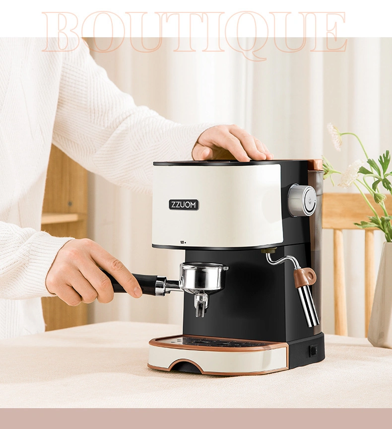 Espresso Maker with Milk Frother, Semi Automatic Coffee Powder Machine