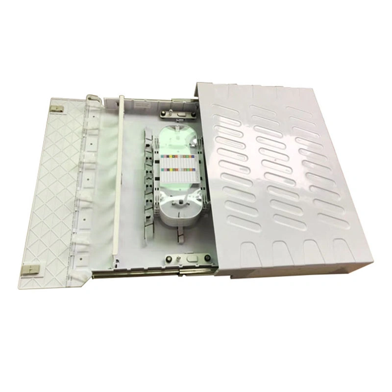 Rack-Mounting Slidable Patch Panel Plastic Fiber Optic Distribution Frame