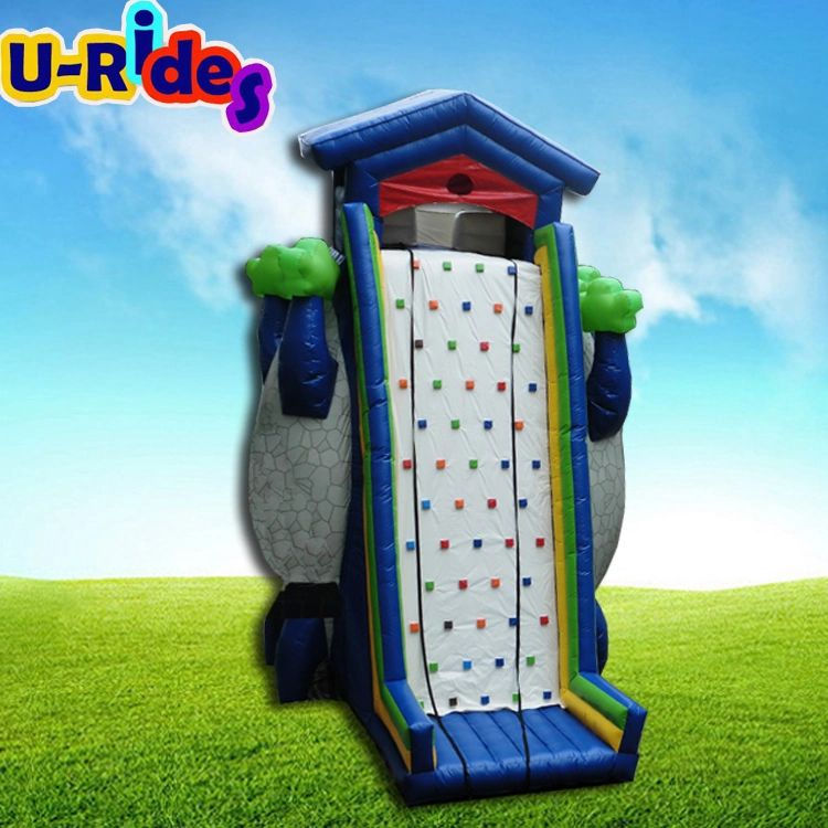 Tree Shape Inflatable Sports Climbing Hill sticky Climbing Rock climbing wall game for event