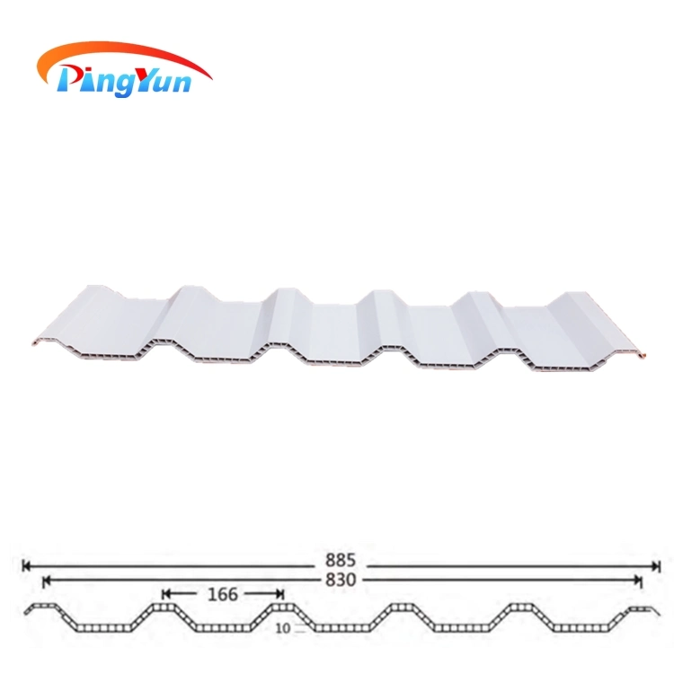 Heat Protected UPVC Plastic Wall Cladding for Warehouse