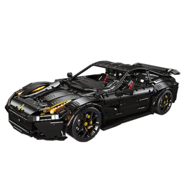 Remote Control Supercar Building Block Assembly Model Set Creative Child Toy