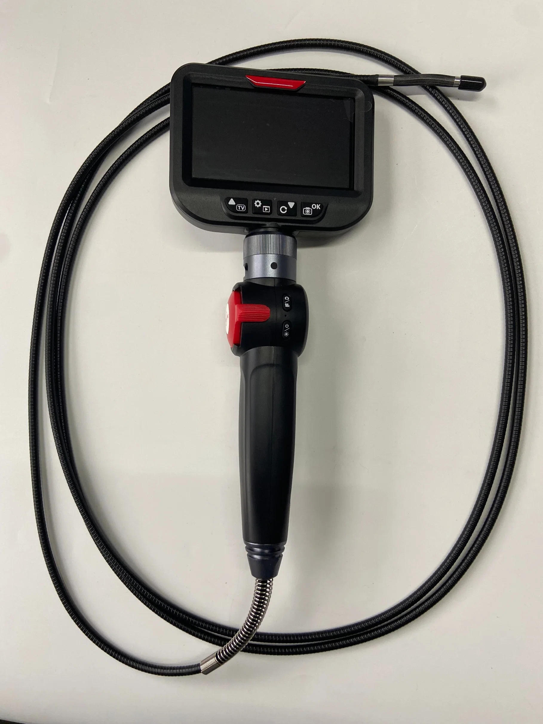 Reparación de automóviles de la herramienta de diagnóstico de 4.5 pulgadas portátil de Monitor de vídeo Industrial boroscopio para motor