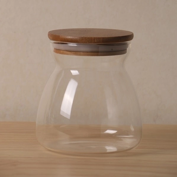 Concise Household Storage Glass Tableware Bottle Jar