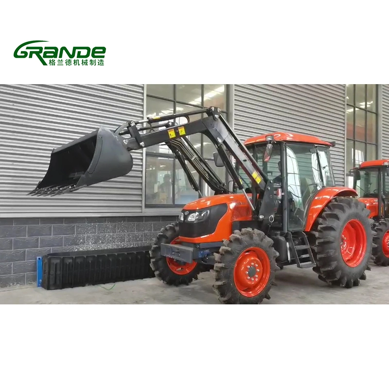 Tractor Implements 0.4m3 Wheel Loader Mini Front End Loader