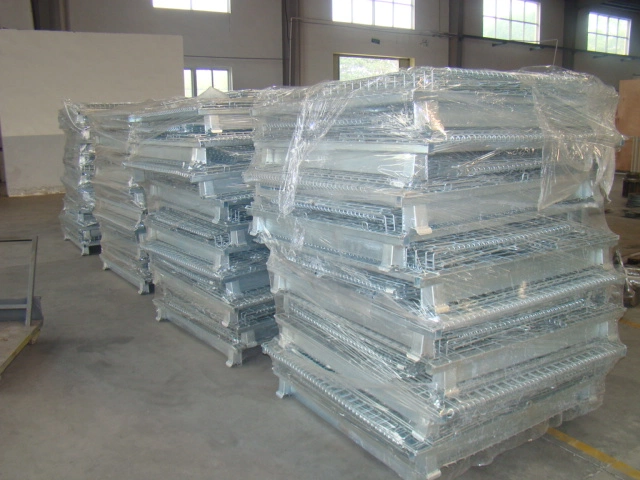 Galvanized Foldable Wire Mesh Cage with Ce Certification