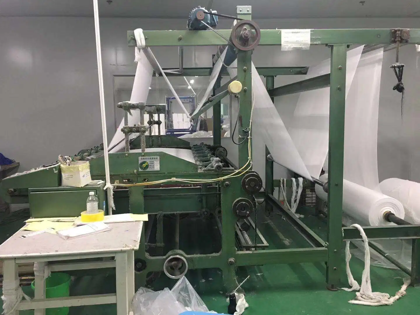 Medical Gauze Rolling Warping Bleaching Machine Whole Production Line