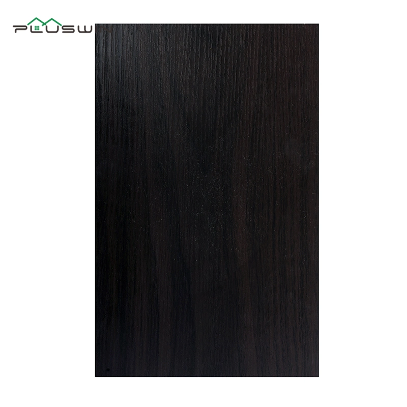 Flat Decoration Parts 1220X2440mm Black Wood Plastic Profile Decorative PVC Celuka Board