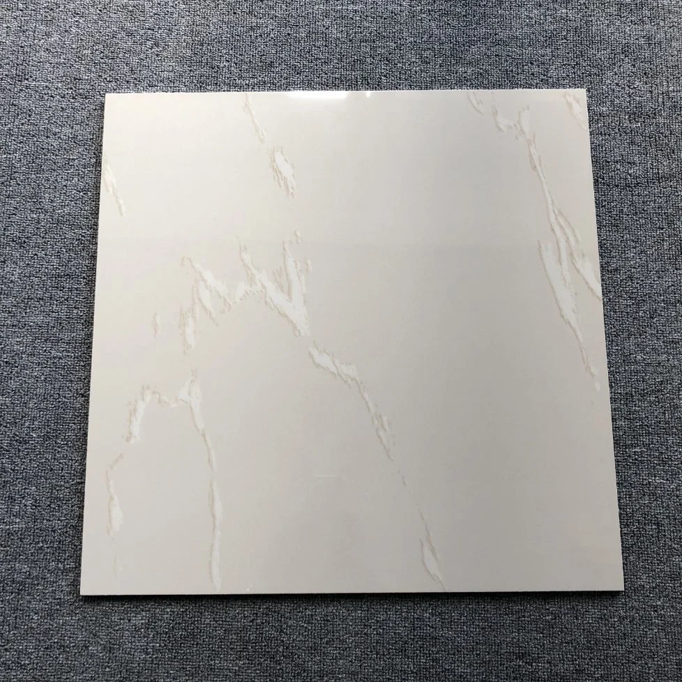 Foshan Popular Soluble Salt Super Glossy Nano Gres Porcelanato 400X400mm Bathroom Vitrified Polished Porcelain Floor and Wall Tile