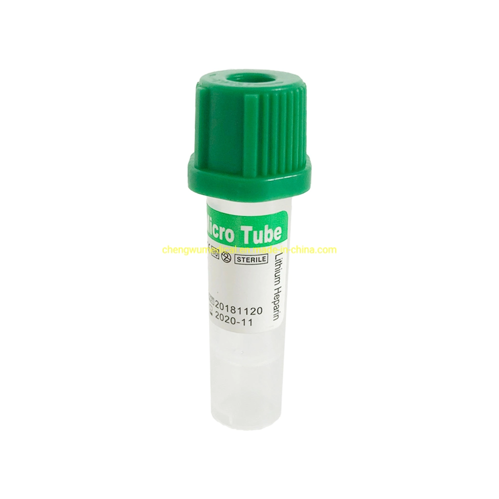 0,5mL MicroMedical Lab Test tubo de sangre para extracción de sangre