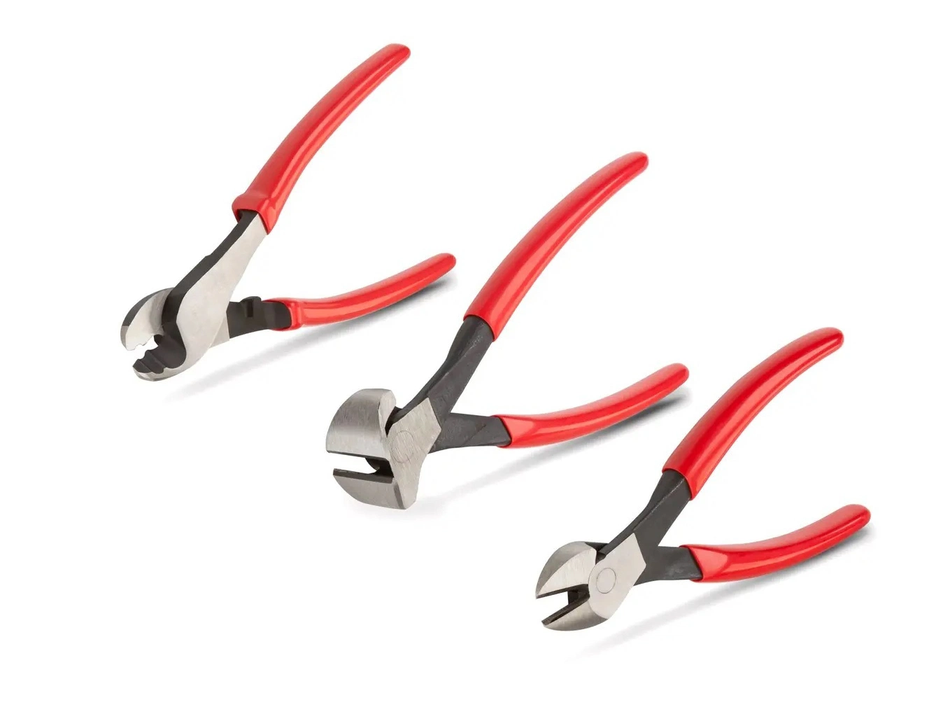 7inch Professional OEM Factory Cutting Pliers Set for Artisans (Diagonal, End, Cable Cutting)