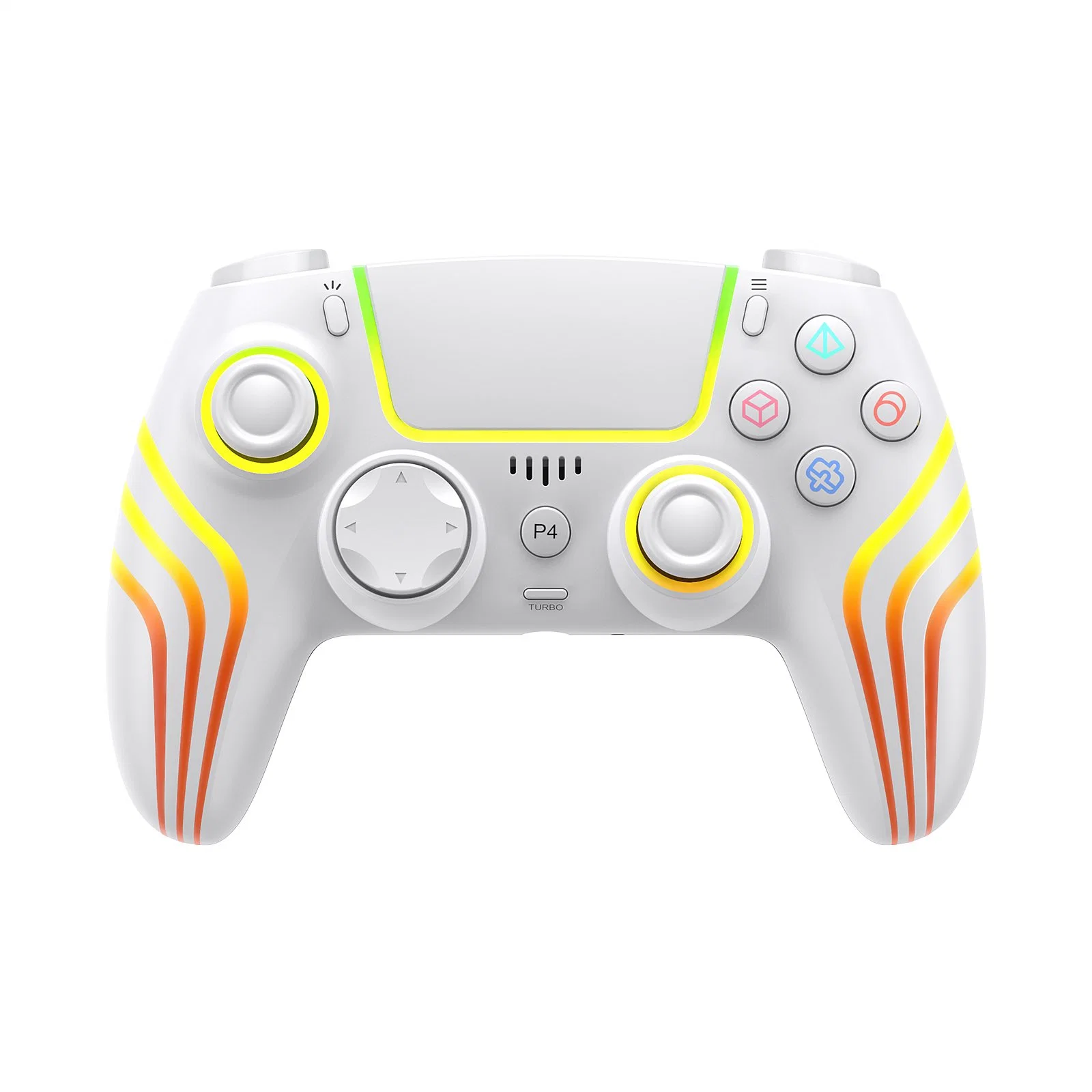 Ab Werk 2023 Neuer PS4 Wireless Controller mit RGB LED und 1000mAh Batterie