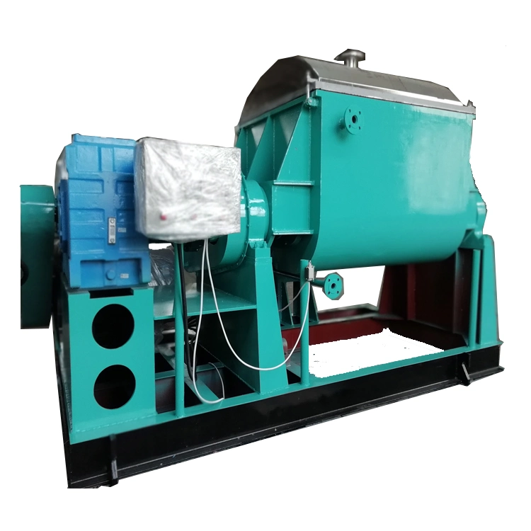 100L Hydraulic Dumping Double Z-Blade Kneading Mixer Electric Heating Dual Sigma Arm Chewing Gum Kneader