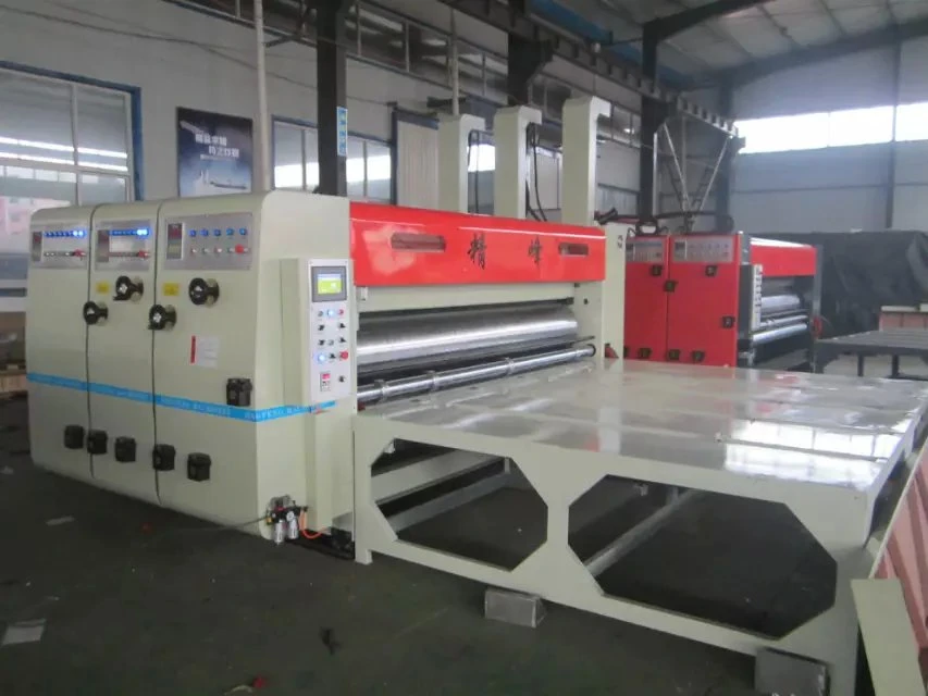 Hot Selling Chain Feeding Printer and Slotting Die Cuttting Machine