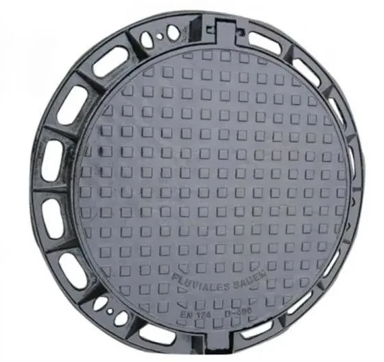 En124 D400 850*850 Cast Iron Ductile Iron Fuel Tank Rain Water Manhole Cover with Manhole Key