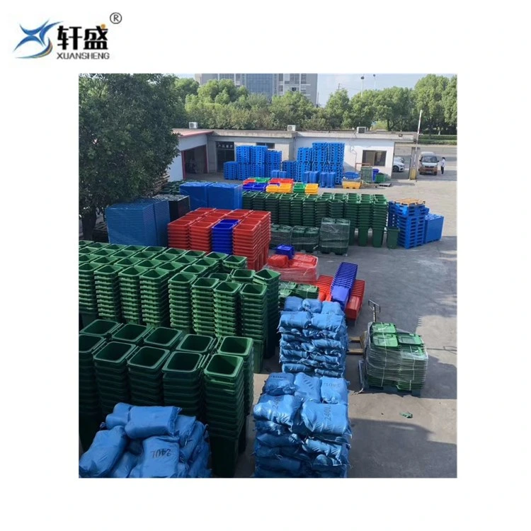 Wholesale/Supplier South American Market 100L, 120L, 240L HDPE Outdoor Plastic Garbage Containers