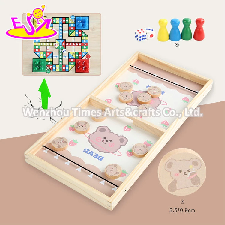 High quality/High cost performance  Customized Wooden Ejection Football Board Table Games for Kids W11A133